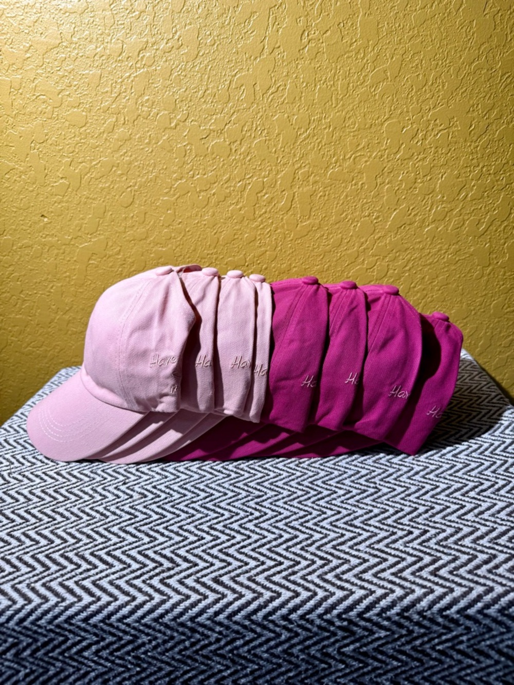 Pink "Have a Nice Day" Open Back High Pony Baseball Cap - NWOT - Picture 10 of 10